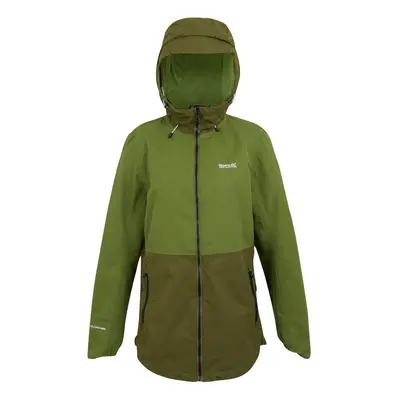 (12 UK, Nephrite Green/Camo Green) Regatta Womens/Ladies Hamara IV Waterproof Jacket