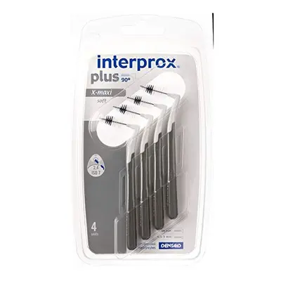 Interprox Plus X-Maxi Interdental Brushes Grey Pack of