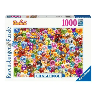 RAVENSBURGER PUZZLE Ganz viel Gelini 1000-piece Puzzle Multicol