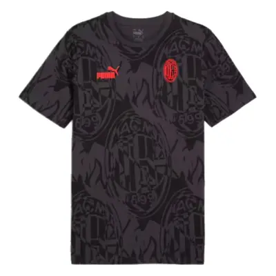 (3XL) AC Milan ftblCulture Tee AOP (Black)