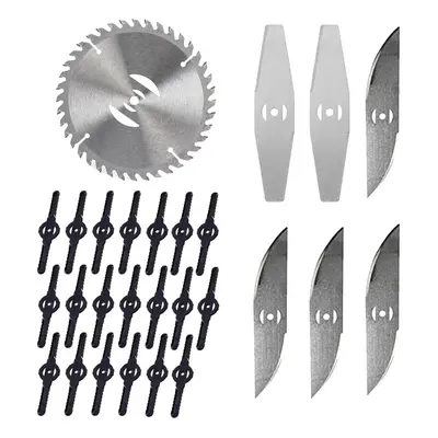 Weed Wacker Replacement Blade Cordless Strimmer Blade Metal Blade,Garden Strimmer Spare Blade,Ga