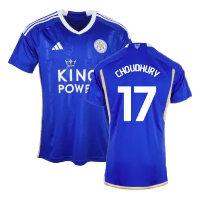 (3XL) Leicester City Home Shirt (Choudhury 17)