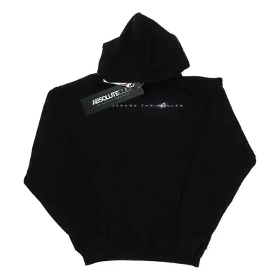 Marvel Mens Avengers Endgame Avenge The Fallen Text Hoodie