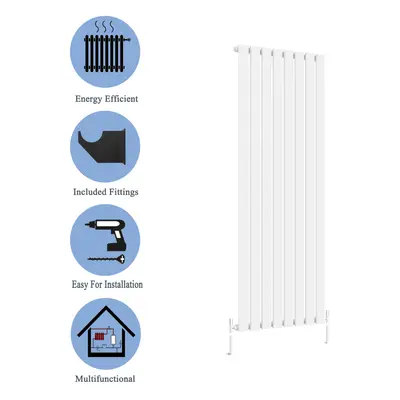 (White, 1600*544mm?single)) Flat Panel Column Radiator