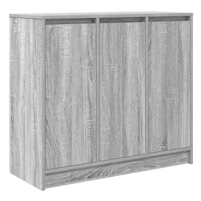 vidaXL Sideboard Grey Sonoma 85x34x76 cm Engineered Wood storage cabinet