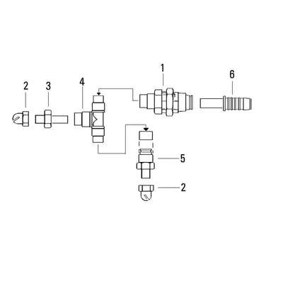 Certikin 3-Way Adaptor (SP2057)