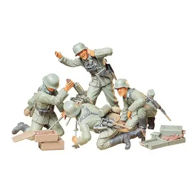 Tamiya 300035193Â âÂ 1: 35Â WWII German Mortar TRUPP Figure Set (4)