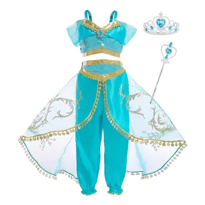 (AmzBarley2-3 Years) Princess Jasmine Dress Up Costumes