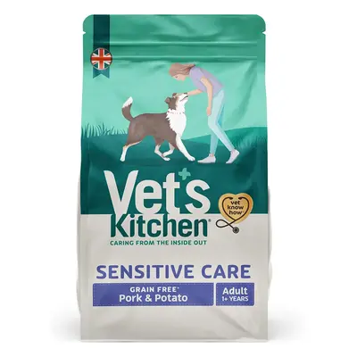 Vet's Kitchen Grain Free Dry Dog Food Pork & Potato - Adult Sensitive Care, 6kg