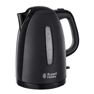 Textures Electric 1.7L Cordless Kettle (Fast Boil 3KW, Black premium plastic, matt & high gloss 