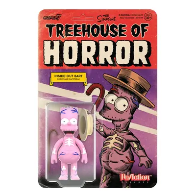 Super7 The Simpsons Treehouse of Horror Inside Out Bart - 3.75" The Simpsons Action Figure Class