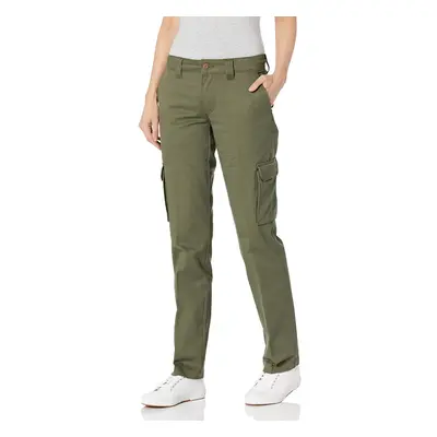 Dickies Women's Relaxed Fit Cargo Pants Grape Leaf