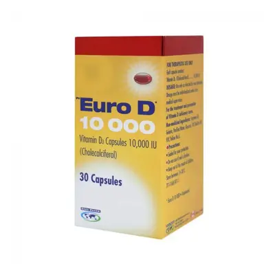 Euro D IU Capsules 30's Increasing absorption Of Calcium