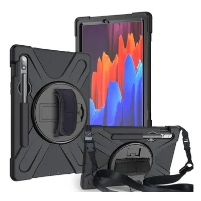 (black, S6 10.5inch) Case For Samsung Galaxy Tab S6 Lite 10.4 P610 P615 Heavy Duty Shockproof Co