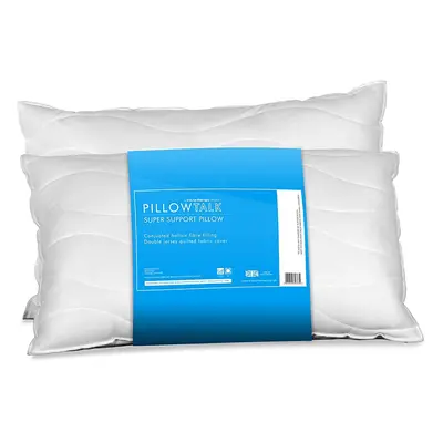 (Pack of 4) 100% Virgin Staple Polyester Fibre Pillow & Cover