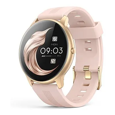 Smart Watch for Women, 1.3'' Full Touch Fitness LW11 Watch with Female Health Tracking, Heart Ra