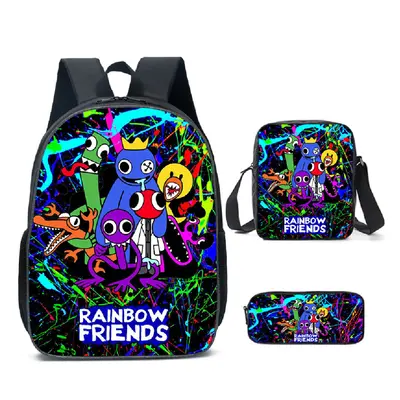 (#6) 3PCS/Set Roblox Rainbow Friends Backpack