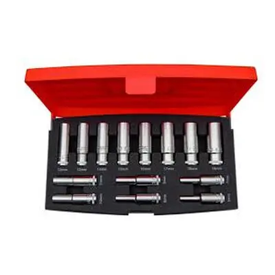 Bahco S1214L 3/8" Drive Piece Deep Metric Socket Set 6-19mm