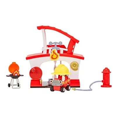 Let's Go Cozy Coupe Fire Station Playset For Tabletop & Floor Play - Includes Cozy Fire Truck, R