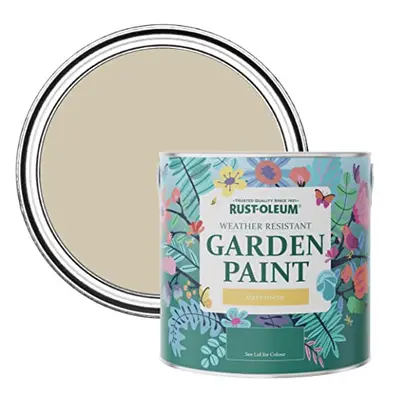 Green Mould-Resistant Garden Paint In Matt Finish - Silver Sage 2.5L