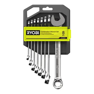 Ryobi Combination Wrench Set (8pc) RHWR8PC