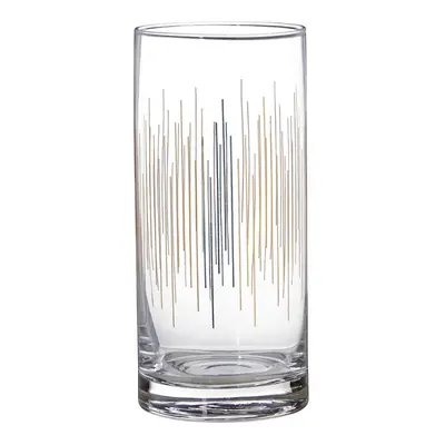 Set Of Deco Highball Glasses