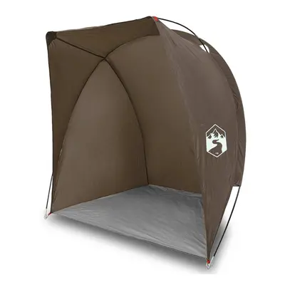 vidaXL Fishing Tent Brown Waterproof tent fishing shelter camping shelter