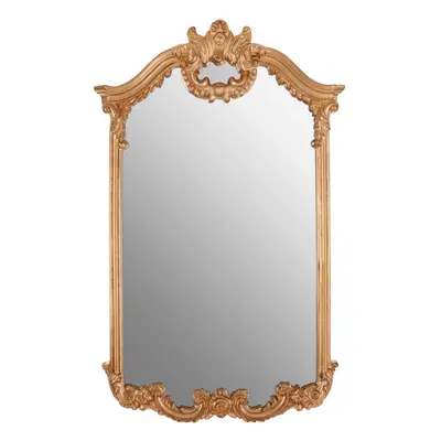 Premier Housewares Rectangular Wall Mirror/ Classic Mirrors For Bathroom / Bedroom / Garden Wall