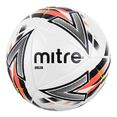 Mitre Delta One Ball - - White/Black/Orange