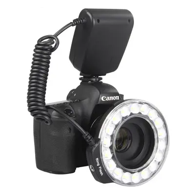 Travor RF 600D 3000K 9000K Universal Macro LED Ring Flash Video Light for Canon for Nikon for So