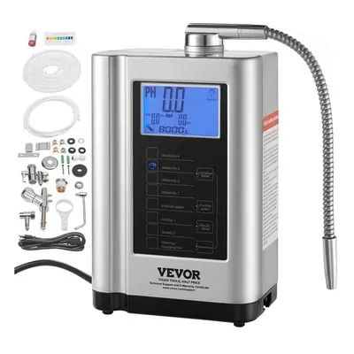 Vevor DJSJTS5B0000N66U0V1 Alkaline Water Ionizer Machine, White