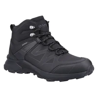 (Black, (Adults')) Cotswold Horton RPET+Mesh Men's Black Hiking Boots