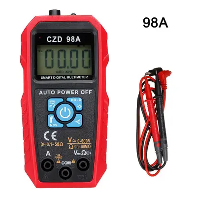 (98A) 98A/C True RMS Electric Digital LCD Current AC DC Voltage Multimeter Capacitance Meter