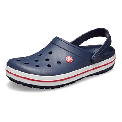 Crocs Unisex Men's and Women's Crocband Clog Navy US