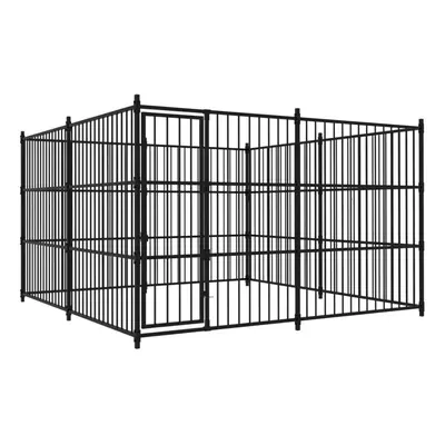 vidaXL Outdoor Dog Kennel 300x300x185cm Garden Pet House Playpen Exercise Cage