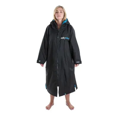 Dryrobe Advance Long Sleeve - Black/ Blue - Small