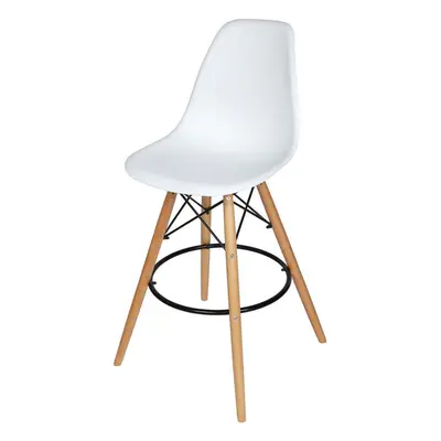 (WHITE ) Classic Design Eiffel Tower Inspired Bar stool