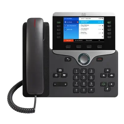 Cisco CP-8861-3PCC-K9= Ip Phone Voip Phone Ieee 802.11A/B/G/N/Ac Wi-Fi CP-8861-3PCC-K9=