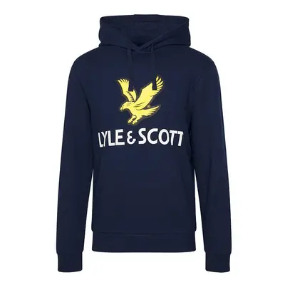 (Navy, XL) Lyle & Scott Men Hoodies Sweatshirt