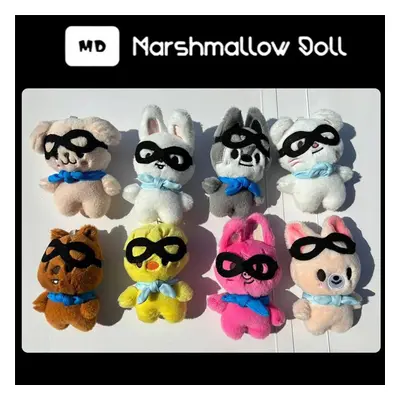 (8PCS) Marshmallow Doll Plush 10cm Ver. - &apos;pilot Toy