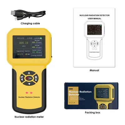 Holdpeak Professional Nuclear Radiation Detector Geiger Counter Radiation Detector Beta Y X-ray 