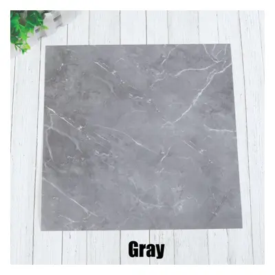 (grey, 40pcs) New 30cmx30cm Self Adhesive Durable Waterproof Marble Floor Sticker Stone Effect F