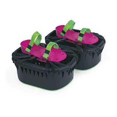 Moon Shoes strap on self centering foam shoe, non-skid - mini trampolines for feet: indoor / out