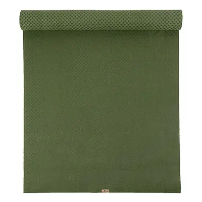 (Green) The Original ecoYoga Natural Eco Exercise Fitness Gym Yoga Mat - Travel 2mm