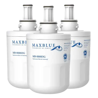 Maxblue DA29-00003G Fridge Water Filter, Compatible with Samsung Aqua Pure Plus DA29-00003G, DA2