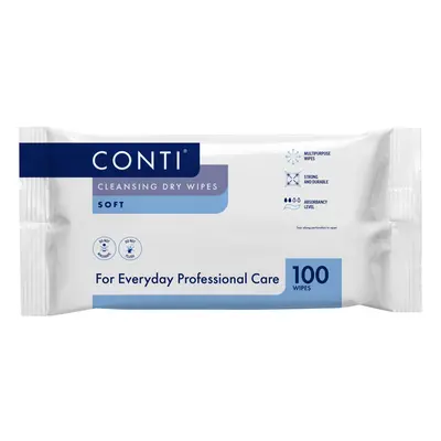 Conti Soft Large Patient Vernacare Dry Wipes CSW110 - x cm - Pack of