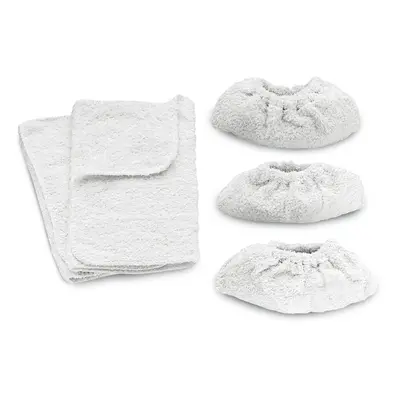 KÃ¤rcher Set of Terry Cotton Cleaning Cloths For Steam Cleaners