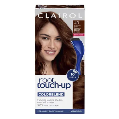 Clairol Root Touch-Up by Nice'n Easy Permanent Hair Dye 4R Dark Auburn/Reddish Brown Hair Color 