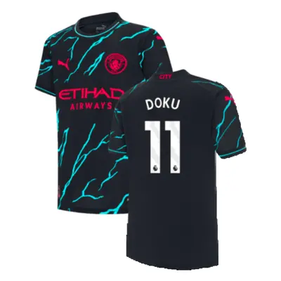 (XXLB) Man City Third Shirt (Kids) (Doku 11)