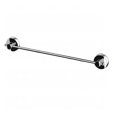 RIDDER Towel Rail 55.5x7x6.5cm Chrome Bathroom Suction Holder Rack